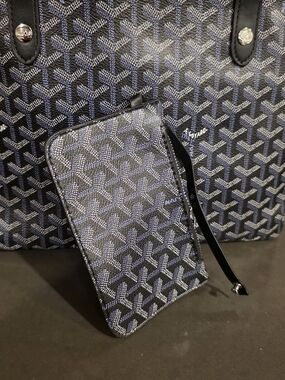 Black & Blue Tote